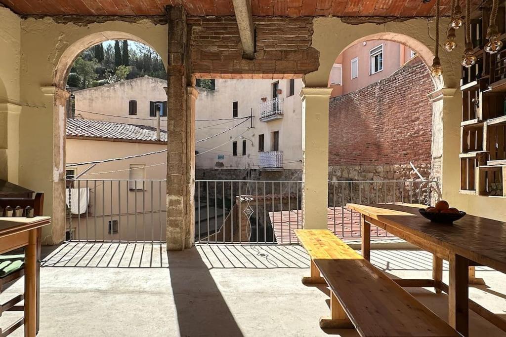 Habitacion Montgros En Casa Cami De Les Aiguees Monistrol De Montserrat Bagian luar foto