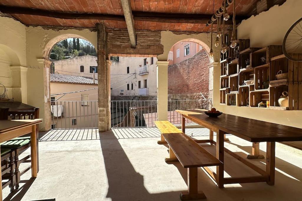 Habitacion Montgros En Casa Cami De Les Aiguees Monistrol De Montserrat Bagian luar foto